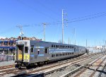 C3 Bilevel Cab Car # 5005 brings up the rear of LIRR Train # 6550